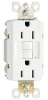 PASS & SEYMOUR 1597WCCD12 RECEPTACLE GFCI DPX WHITE 15A
