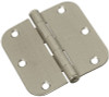 NATIONAL MANUFACTURING SALES CO. N830-242 DOOR HINGE, INTERIOR, ROUND-EDGE, SATIN 