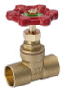 B&K 170-4-12-12 GATE VALVE, BRASS, 0.5-IN.