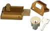 BELWITH PRODUCTS LLC 1110 BRASS NIGHT BOLT 5-PIN TUMBLER LOCKING C