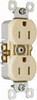 PASS & SEYMOUR 3232TRICC14 GRNDG RECEPTCL DPX TR IVRY 15A