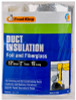 THERMWELL PRODUCTS SP55 FIBERGLASS DUCT-WRAP INSULATION, 12 X 2-