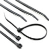 ECM INDUSTRIES LLC 46-310UVB CABLE TIES, BLACK NYLON, 11-IN., 100-PK.