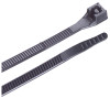 ECM INDUSTRIES LLC 46-311UVBFZ XTREME TEMPERATURE CABLE TIES, BLACK, 11