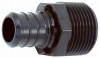 SHARKBITE UP120A10 PEX PIPE FITTING, ADAPTER, LEAD-FREE, 1/