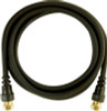 AUDIOVOX VH606R COAXIAL CABLE WITH F CONNECTORS, BLACK, 