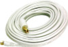 AUDIOVOX VHW112R 50-FT. WHITE RG6 COAXIAL CABLE WITH "F" 