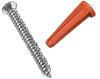 KNAPE & VOGT 80-88DP ANO 6-PACK #6 PHILLIPS HEAD SCREWS & ANCHORS