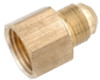 ANDERSON METAL CORP 714046-0604 BRASS FLARE CONNECTOR, LEAD-FREE, 3/8 X 