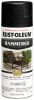 RUST-OLEUM 7215-830 STOPS RUST SPRAY PAINT, BLACK HAMMERED, 