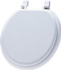 BEMIS MFG 66TT 000 ROUND MOLDED WOOD TOILET SEAT, WHITE