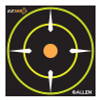 ALLEN COMPANY 15255 EZ SEE BULLSEYE TARGET, ADHESIVE, BLACK,