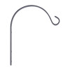 PANACEA 85061DGT HANGING PLANT BRACKET, CURVED, BLACK STE
