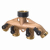 MELNOR 9009-MJ 4-WAY HOSE SHUT OFF VALVE, METAL