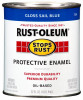RUST-OLEUM 7724-502 STOPS RUST QT. SAIL BLUE ENAMEL