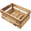 AVERA HOME GOODS LLC AWP413205 CRATE-STYLE WOOD PLANTER, 20.5 X 10.25-I