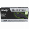 AMMEX ABNPF44100 100CT MED BLK NITRGLOVE