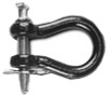 DOUBLE HH MFG 24016 STRAIGHT CLEVIS, BLACK, 7/8 X 4-1/4-IN.