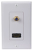 AUDIOVOX DH202E HDMI F CONNECTOR WALL PLATE