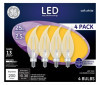 GENERAL ELECTRIC 99076 DECORATIVE LED LIGHT BULBS, CANDELABRA B