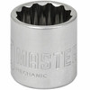 APEX TOOL GROUP 120676 METRIC SOCKET, 12-POINT, 3/8-IN. DRIVE, 