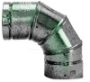 SELKIRK 104230 GAS VENT 90-DEGREE ELBOW, TYPE B, ADJUST