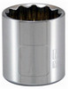 APEX TOOL GROUP 107334 METRIC SOCKET, 12-POINT, 3/8-IN. DRIVE, 