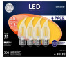 GENERAL ELECTRIC 92677 DECORATIVE LED LIGHT BULBS, SOFT WHITE, 