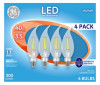 GENERAL ELECTRIC 92680 DECORATIVE LED LIGHT BULBS, CANDELABRA B
