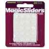 MAGIC SLIDERS 78115 MAGIC SLIDERS 3/8 IN. ROUND CLEAR FURNIT
