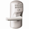 SCHLAGE FE595CSVPLYXELA626 SATIN CHROME KEYPAD ENTRY LOCKSET WITH F