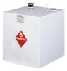 DELTA CONSOLIDATED INDS INC 485000 LIQUID TRANSFER TRUCK TANK, WHITE STEEL,