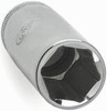 APEX TOOL GROUP 120407 METRIC DEEP SOCKET, 6-POINT, 1/2-IN. DRI