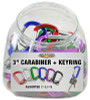 SHAWSHANK LEDZ 702105 3" CARAB/KEY RING DSP