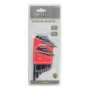 HANGZHOU GREAT STAR INDUST GS050806 SAE HEX-L KEY SET, SHORT & LONG ARM, 18-