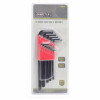 HANGZHOU GREAT STAR INDUST GS050809 SAE HEX-L KEY SET, LONG ARM, 13-PC.