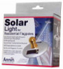 ANNIN FLAGMAKERS 752250 FLAG POLE SOLAR LIGHT, MINI, SILVER
