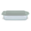 CORELLE BRANDS 1134582 BAKING DISH, SAGE LID, 9 X 13-IN.
