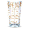 LIFETIME PRODUCTS 5192625 WHISKEY RECIPE GLASS 16OZ
