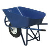 WELLMADE PRODUCTS MILLER Y5 STEEL CONTRACTOR-GRADE WHEELBARROW, STEEL-HAND
