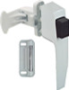 NATIONAL MANUFACTURING SALES CO. N213-165 SCREEN & STORM DOOR LATCH, PUSH-BUTTON, 