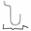 NATIONAL MANUFACTURING SALES CO. N180-023 PEGBOARD CURVED ANGLE HOOK, 1/2-IN., 8-P