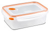 STERILITE CORP 03221106 ULTRA-SEAL FOOD CONTAINER, RECTANGLE, CL