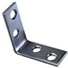 NATIONAL MANUFACTURING SALES CO. N113-134 4-PK., 1.5 X 5/8-IN. ZINC CORNER IRON