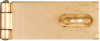 NATIONAL MANUFACTURING SALES CO. N102-178 2.5-IN. DULL BRASS SAFETY HASP