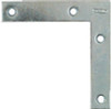 NATIONAL MANUFACTURING SALES CO. N114-116 4-PK., 4-IN. ZINC FLAT CORNER IRON