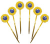 BIRD-B-GONE MMSFL-6 SCARE BIRD REPELLENT GARDEN STAKES, 6-PK