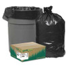 EARTHSENSE COMMERCIAL RNW4620 CAN LINERS,40 TO 45GAL.,BLACK,PK100