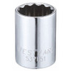 WESTWARD 53YU51 SOCKET 1/2 DRIVE SAE 13/16 SOCKET SZ