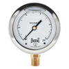 WINTERS INSTRUMENTS PFQ807R1 QUAL SS/BR GAUGE 2.5" 1/4LM 0-300PSI